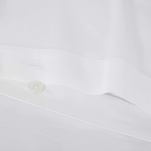 H by Frette Percale King Bed Bundle - All White Luxury Set