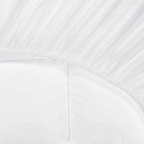 Serta Down Illusion 2 Inch Pillowtop Mattress Topper White
