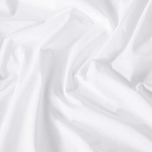 H by Frette Percale King Bed Bundle - All White Luxury Set