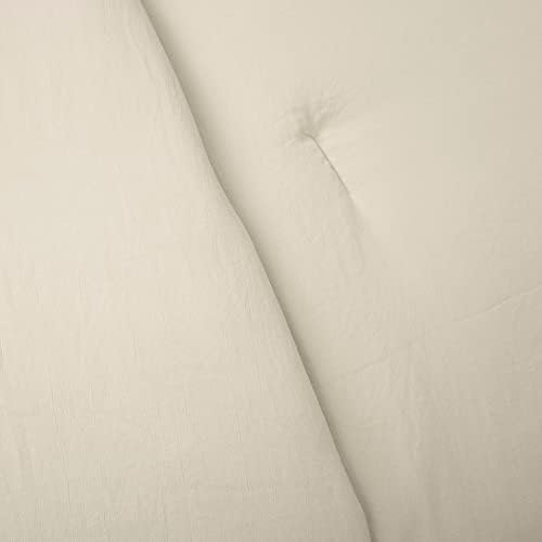 Lush Decor Reyna Ruffle Comforter Set - Twin XL Wheat