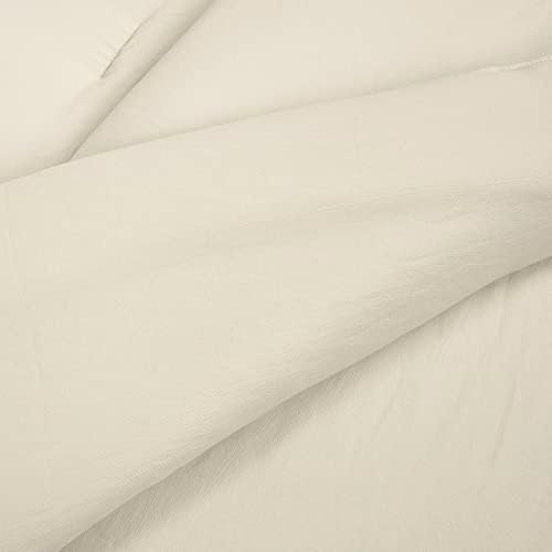 Lush Decor Reyna Ruffle Comforter Set - Twin XL Wheat