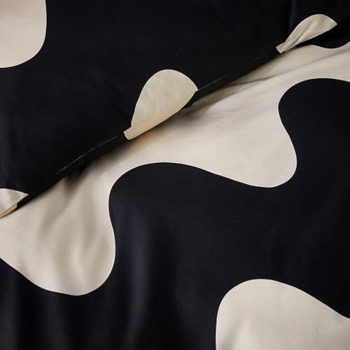 MeuNic Cotton Duvet Cover Set with Geometric Pattern