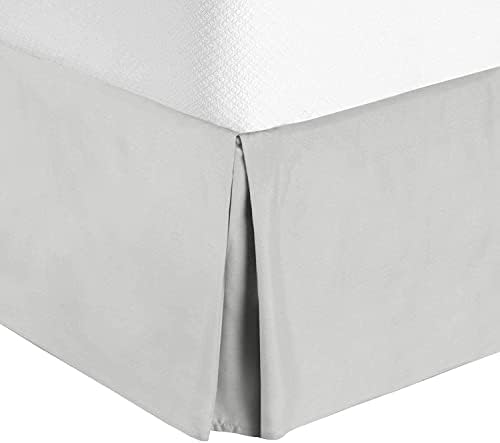 Drona Bed Skirt 14 Drop Full 54x75 100 Cotton 600 Thread Count