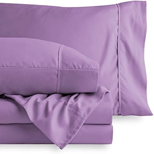 Bare Home Twin XL Sheet Set with Comforter - Lavender