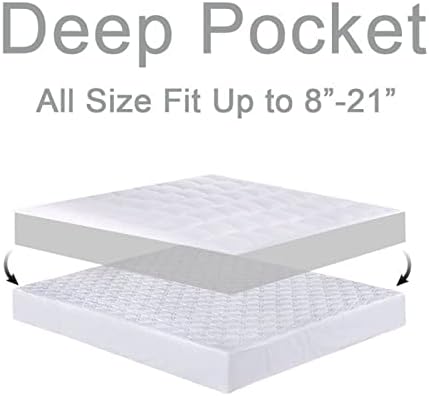 CHOPINMOON Mattress Topper Twin for Back Pain