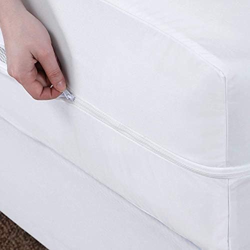 Guardmax Jersey Knitted Queen Mattress Encasement - Waterproof Bed Bug Proof