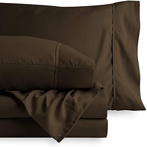 Bare Home Twin XL Sheet Set - Ultra-Soft Microfiber 1800 Thread Count