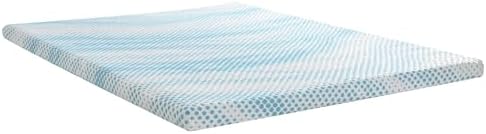 ROOST SLEEP Cool Cloud 3 Inch Gel Memory Foam Mattress Topper