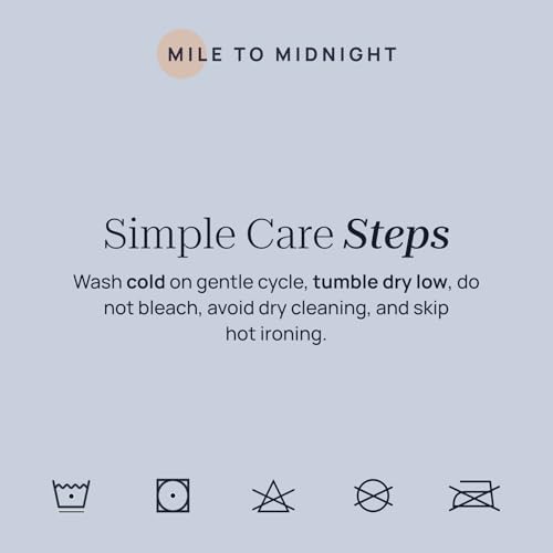 Mile To Midnight Duvet Cover Set 90 x 90 Reversible Tencel