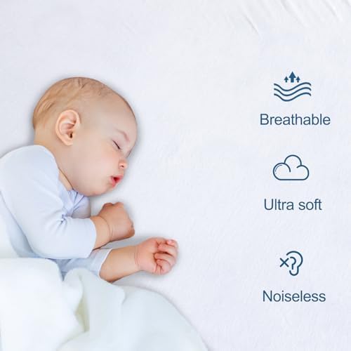 SPRINGSPIRIT Queen Mattress Protector Waterproof 14 Deep Pocket Skin-Friendly Noiseless