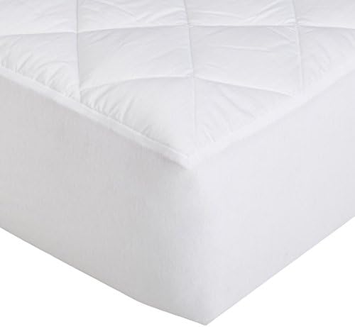 Amazon Basics Hypoallergenic Mattress Topper Pad King Size 18 Inches Deep