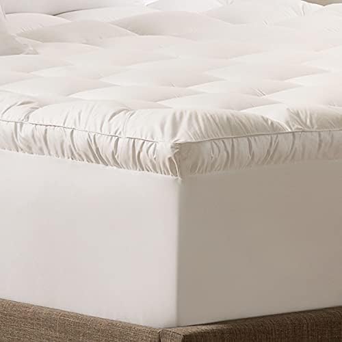 Serta Down Illusion 2 Inch Pillowtop Mattress Topper White