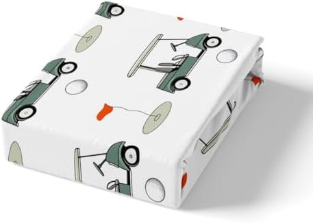 Feelyou Golf Themed Kids Bed Sheet Set 4Pcs