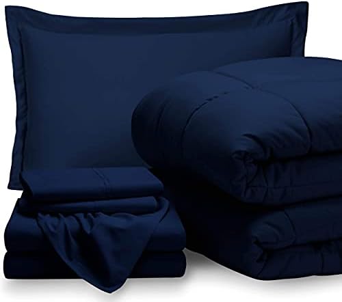 Bare Home Twin Sheet Set - 1800 Ultra-Soft Microfiber Bedding