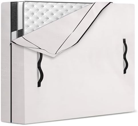 HOMESURE Mattress Encasement with 8 Handles - Queen Size Heavy Duty