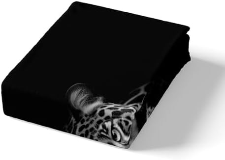 Feelyou Black Jaguar Duvet Cover Set King Size