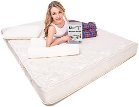 Uboxes Queen Mattress Clear Plastic Cover 61x15x104