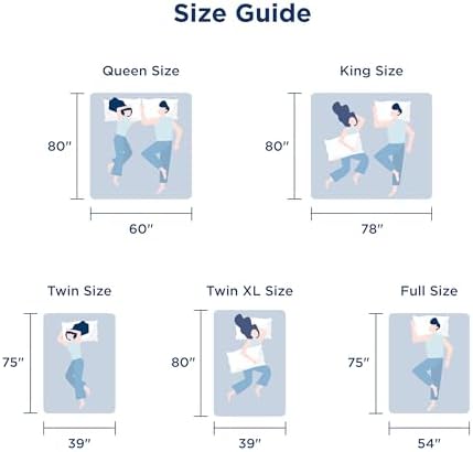 Bedsure 4 Inch Dual Layer Mattress Topper for Twin XL