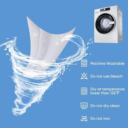 Cooling Waterproof Mattress Protector Twin Size with 3D Air Fabric