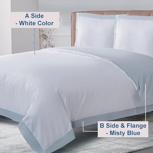 THE COTTON SILK Luxury Duvet Cover Set - Soft Breathable