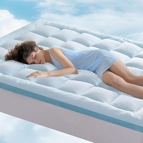 BEDELITE Ultra Cooling Queen Mattress Topper with Deep Pocket
