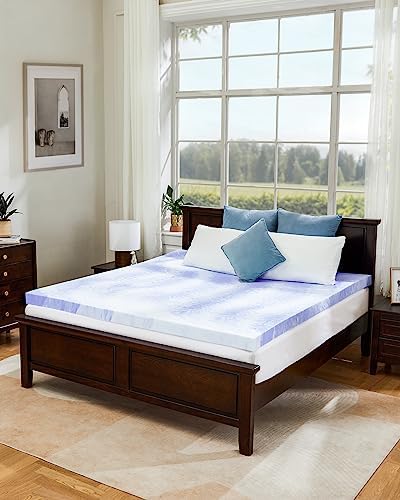PERLECARE 3 Inch Twin XL Memory Foam Mattress Topper