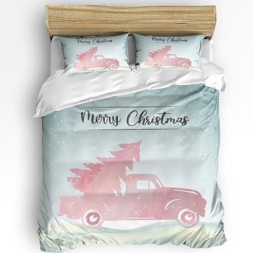 LooPoP Christmas Comforter Set California King Size