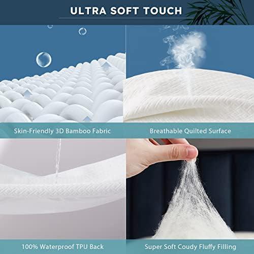 Cozymaker Queen Size Waterproof Mattress Protector