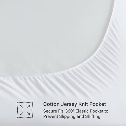 Sleep Philosophy Queen Mattress Pad - Cotton Breathable Protector