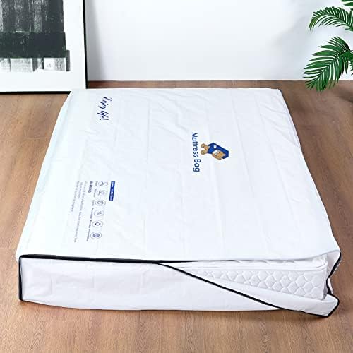 Excibubblebearbb Mattress Encasement Queen Size 6 Mil Waterproof