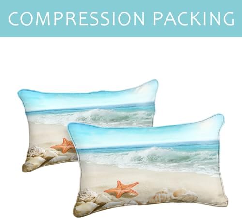Bedbay California King Comforter Set 3 Pcs Beach Theme