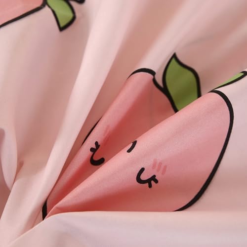 SDY 4PCS Peach Sheet Set for Kids