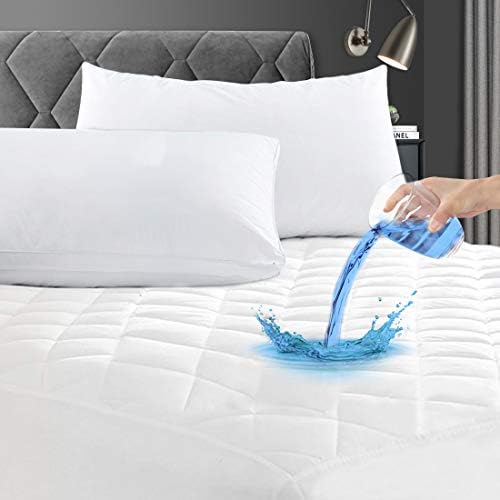 GRT Full Size Waterproof Mattress Pad - 100 TPU Quilted Protector