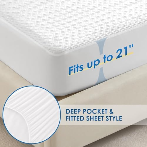 Cozymaker Queen Size Waterproof Mattress Protector
