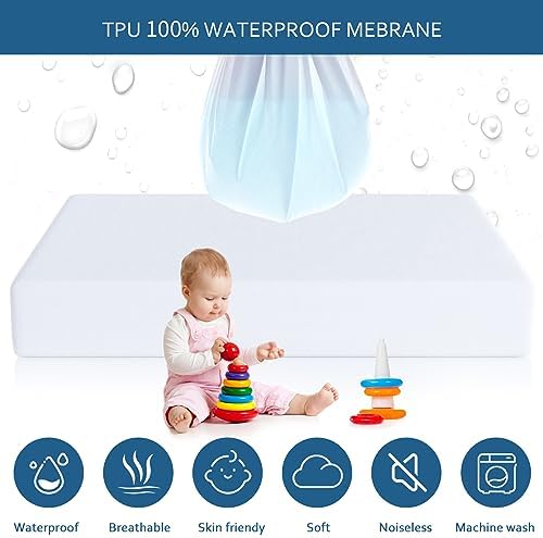 Moonsea Waterproof Mattress Protector Twin Size 1