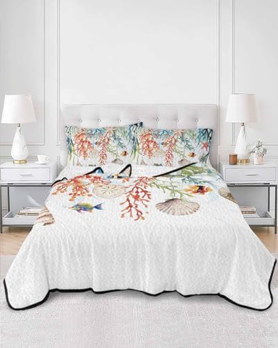 Stongaro Twin XL Quilt Comforter Set 3 Pieces 1