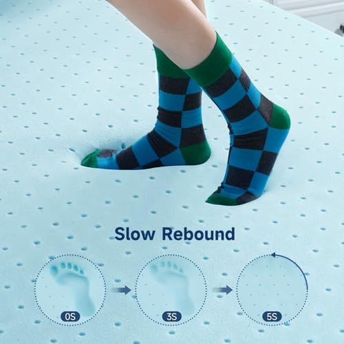Z-hom 3 Inch Cooling Gel Mattress Topper