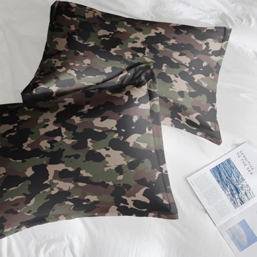 Pamnest Full Size Bed Sheet Set Camouflage