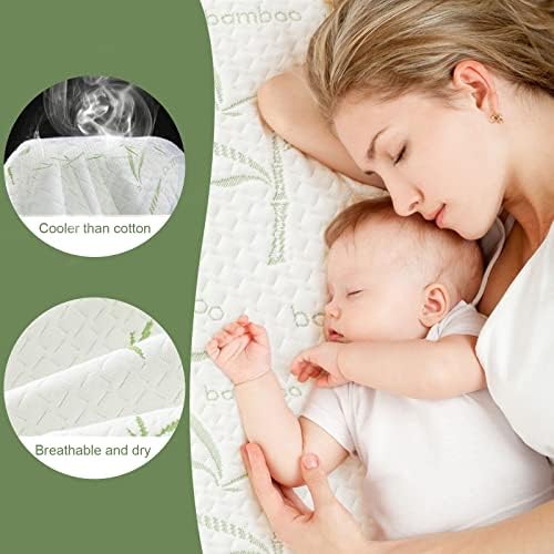 Softhour Full Size Mattress Protector Waterproof Breathable Bamboo Rayon