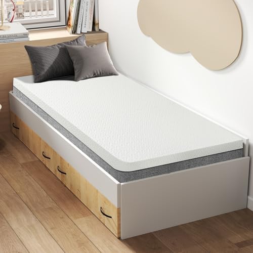 Czpalo 3 Inch Gel Memory Foam Mattress Topper Twin XL