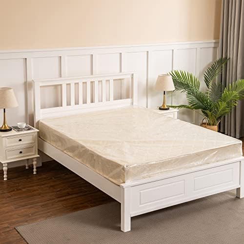 Liyaomix King Mattress Bag 15 Mil Clear Plastic Encasement