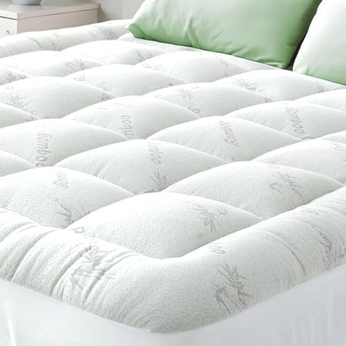 Niagara Viscose Bamboo Mattress Topper - Cooling Comfortable for Back Pain Relief