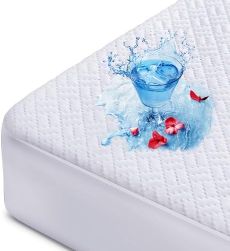 Hanherry Waterproof Mattress Protector Queen Size