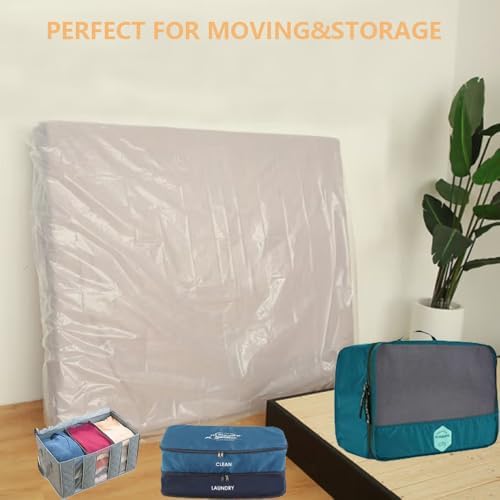Zangboer Mattress Bags Twin Full 1 Pack Waterproof Storage Protector