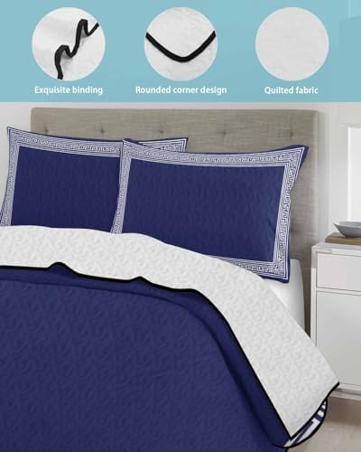 TocaHome Summer Twin XL Quilt Set with 2 Pillowcases