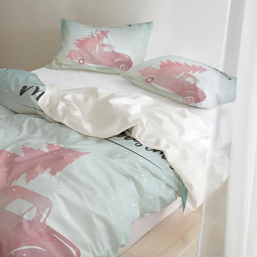 LooPoP Christmas Comforter Set California King Size