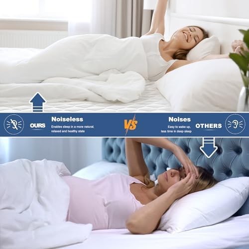 GRT Waterproof Mattress Protector with Hollow Cotton Filling