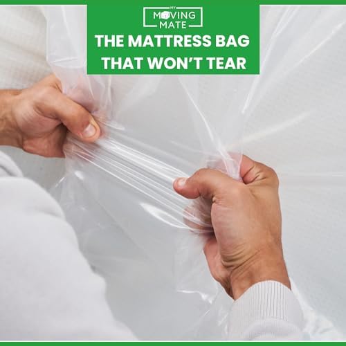 Queen Mattress Bag for Moving - Heavy Duty Reusable Tearproof