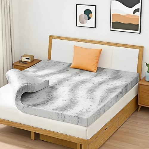BedsPick Twin XL Memory Foam Mattress Topper 2 Inch