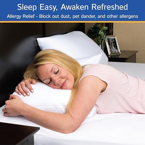 Full Size Mattress Encasement Waterproof Zippered Bedbug Protector